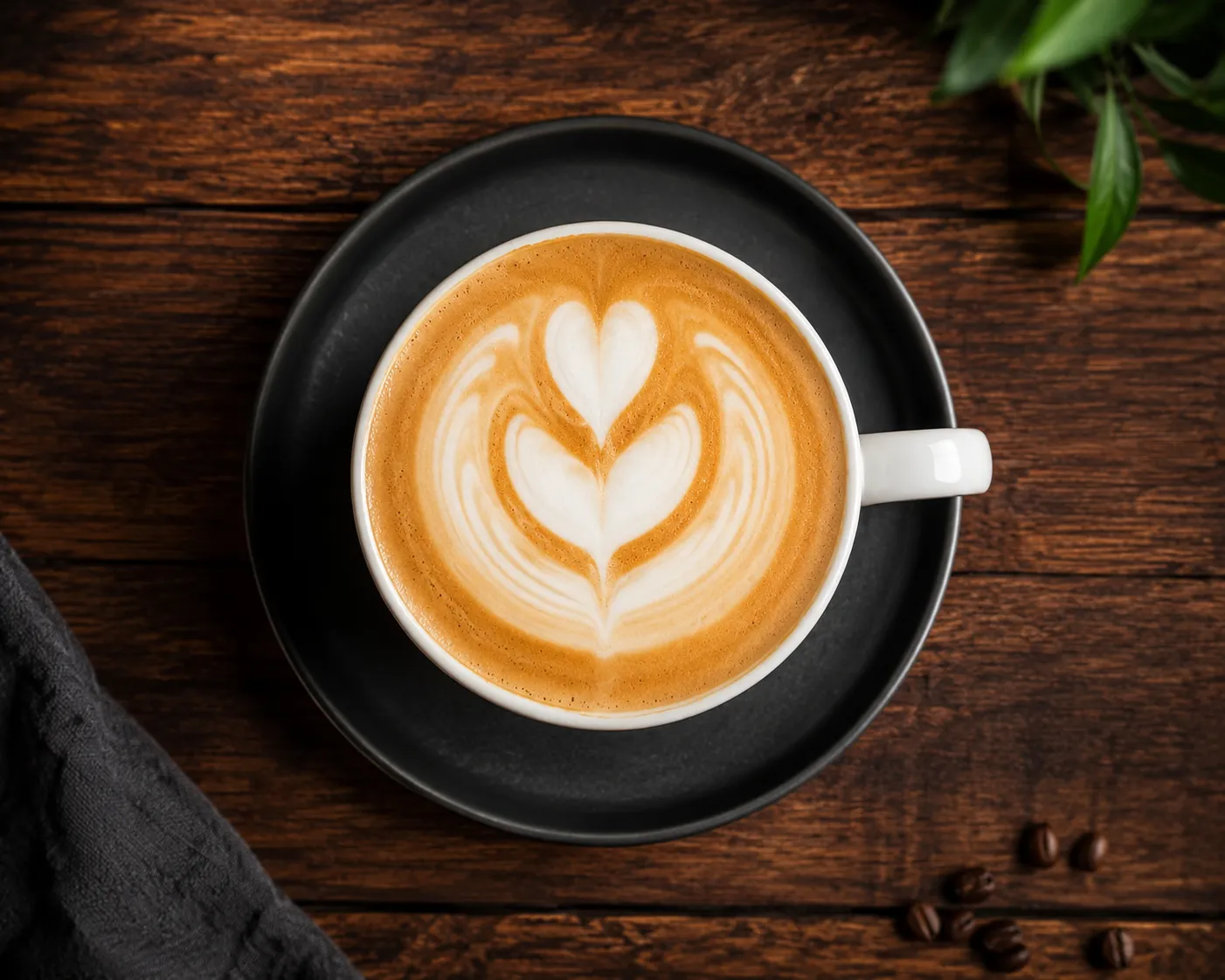 Specialty latte and cappuccino served at Cafe Lake Louise, Lake Louise, AB